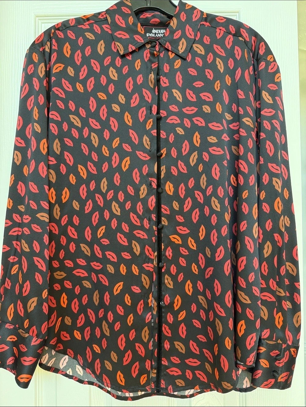 JOHNNY WAS AMORA BOXY CHARMEUSE SHIRT